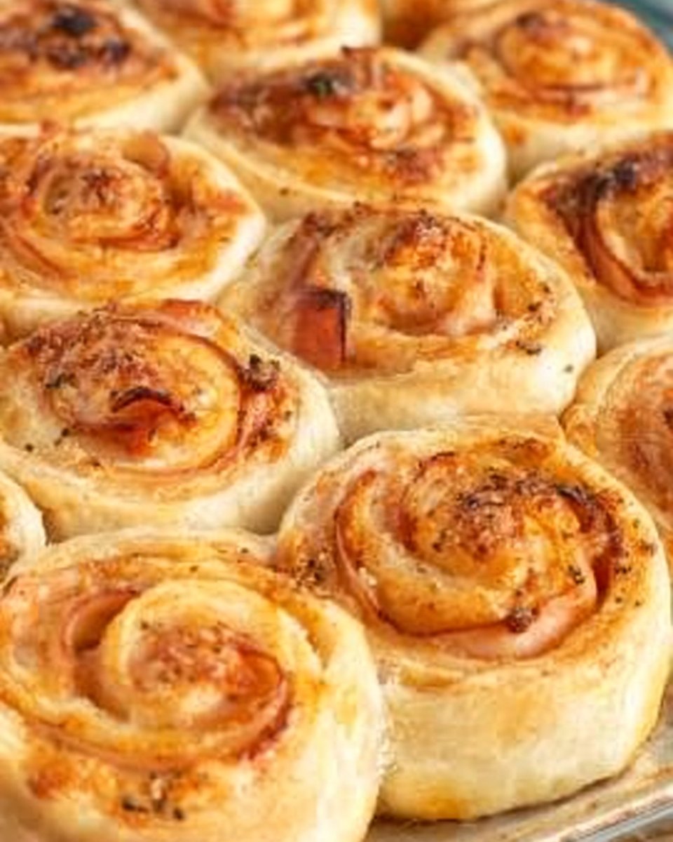 Ham and Cheese Pinwheels