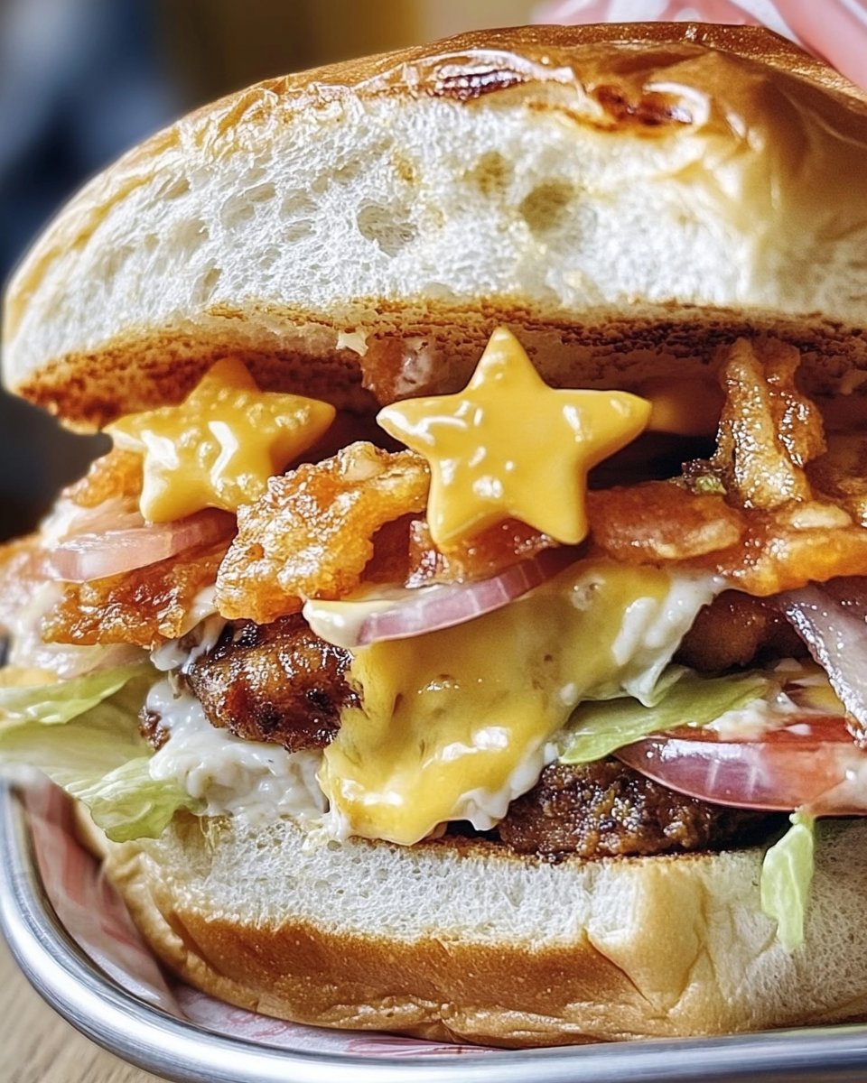 Leckere Sternchen-Sandwiches