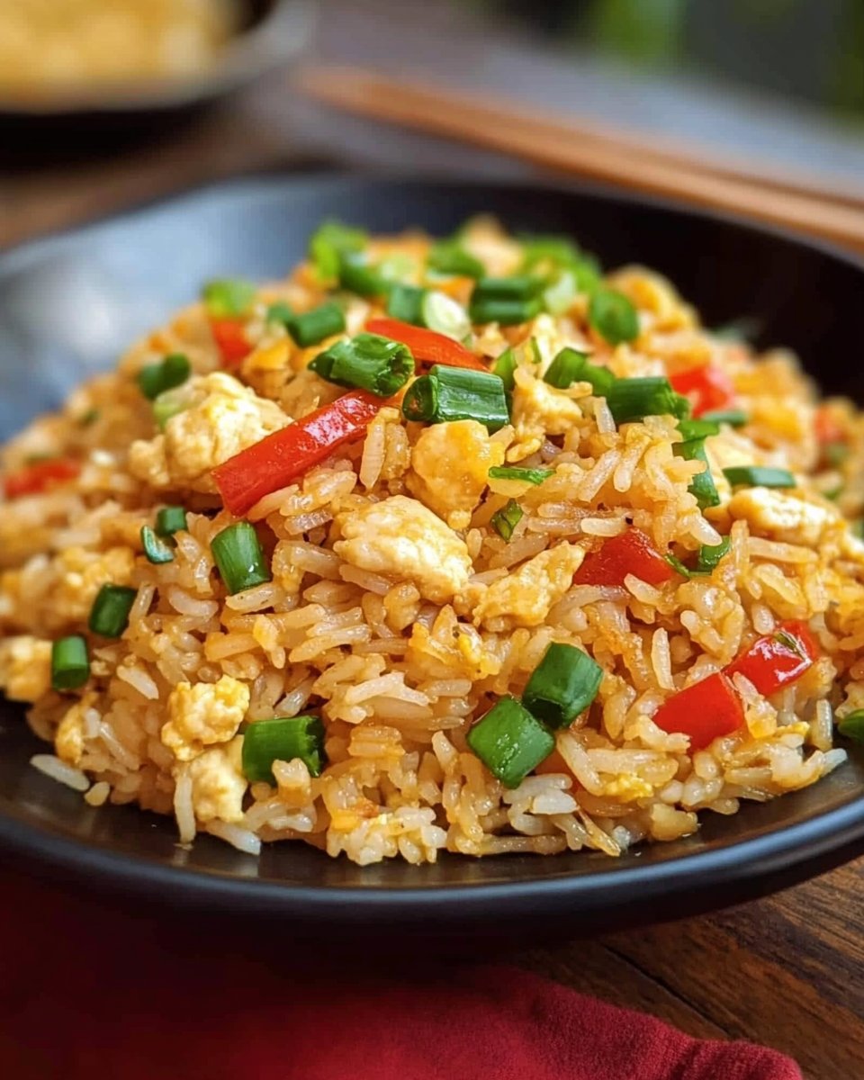Asian Restaurant Inspired Fried Rice