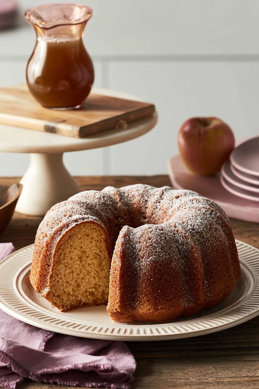 Apple-Cider Donut Cake