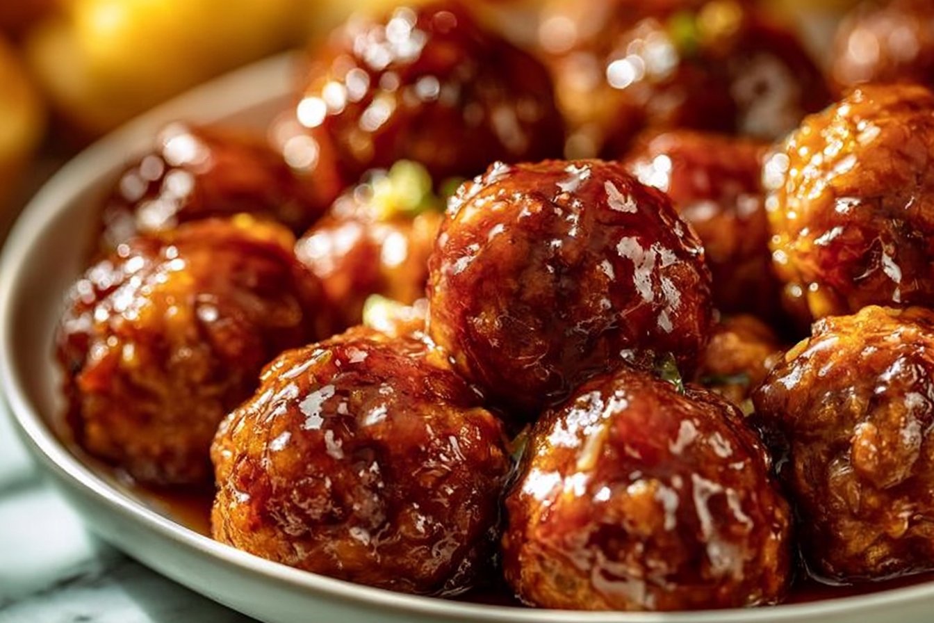 Slow Cooker Teriyaki Meatballs