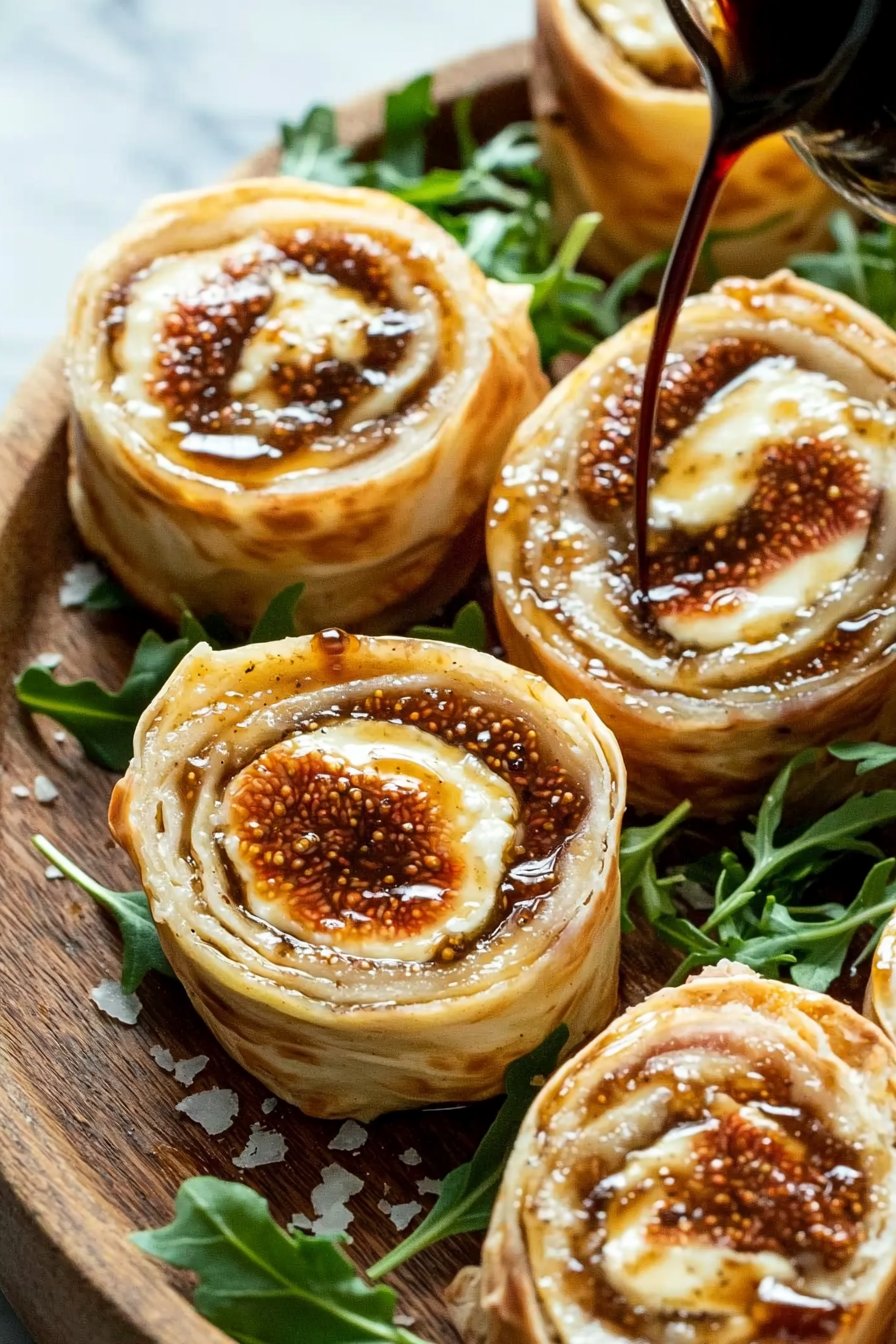Fig and Goat Cheese Pinwheels
