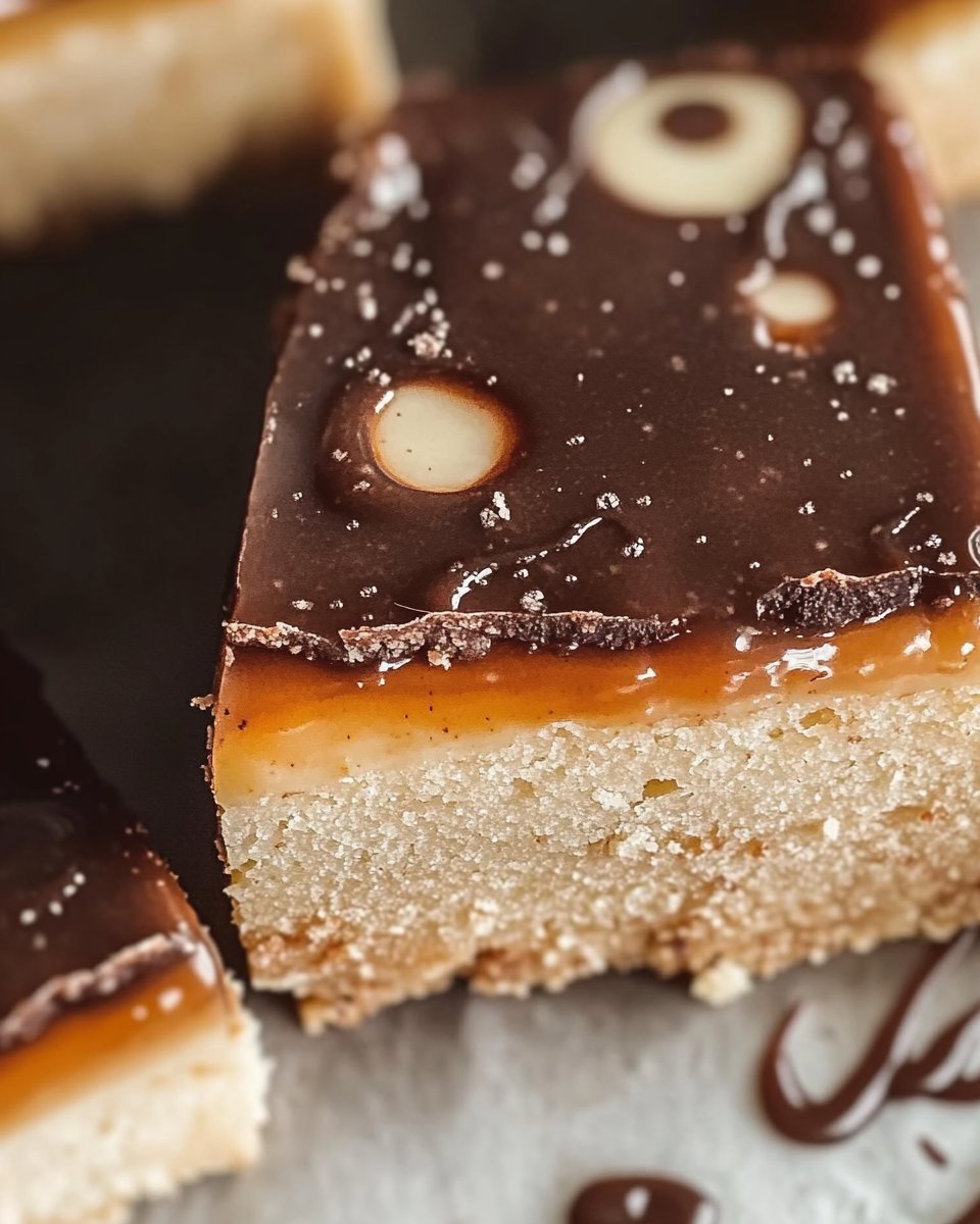 Spooky Miso Millionaires Shortbread