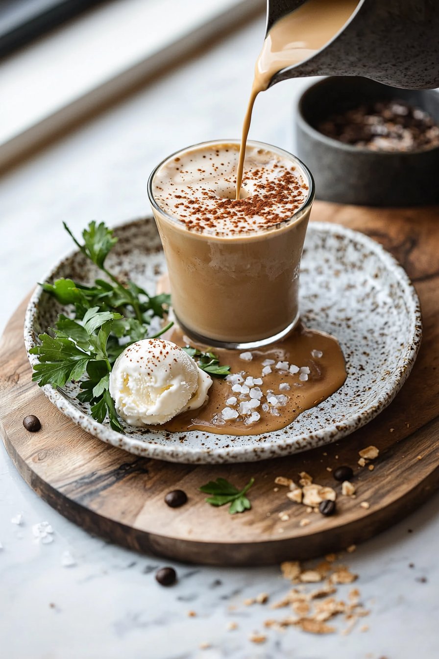 3-Zutaten Kaffee Milchshake