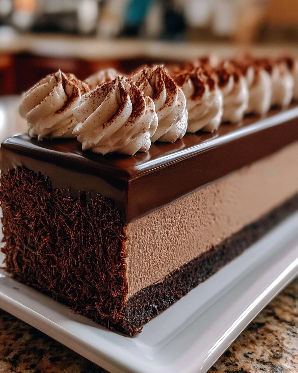 Espresso-Chocolate Mousse Cake