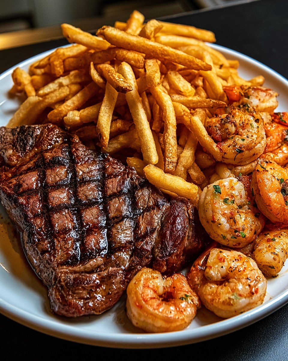 Surf & Turf Steak Plate