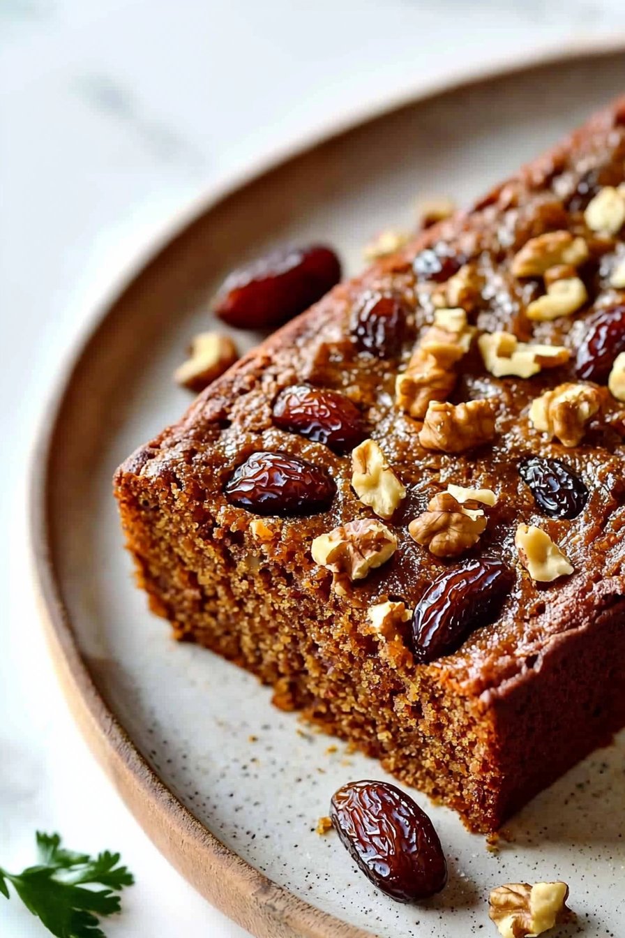 Easy Date And Walnut Cake