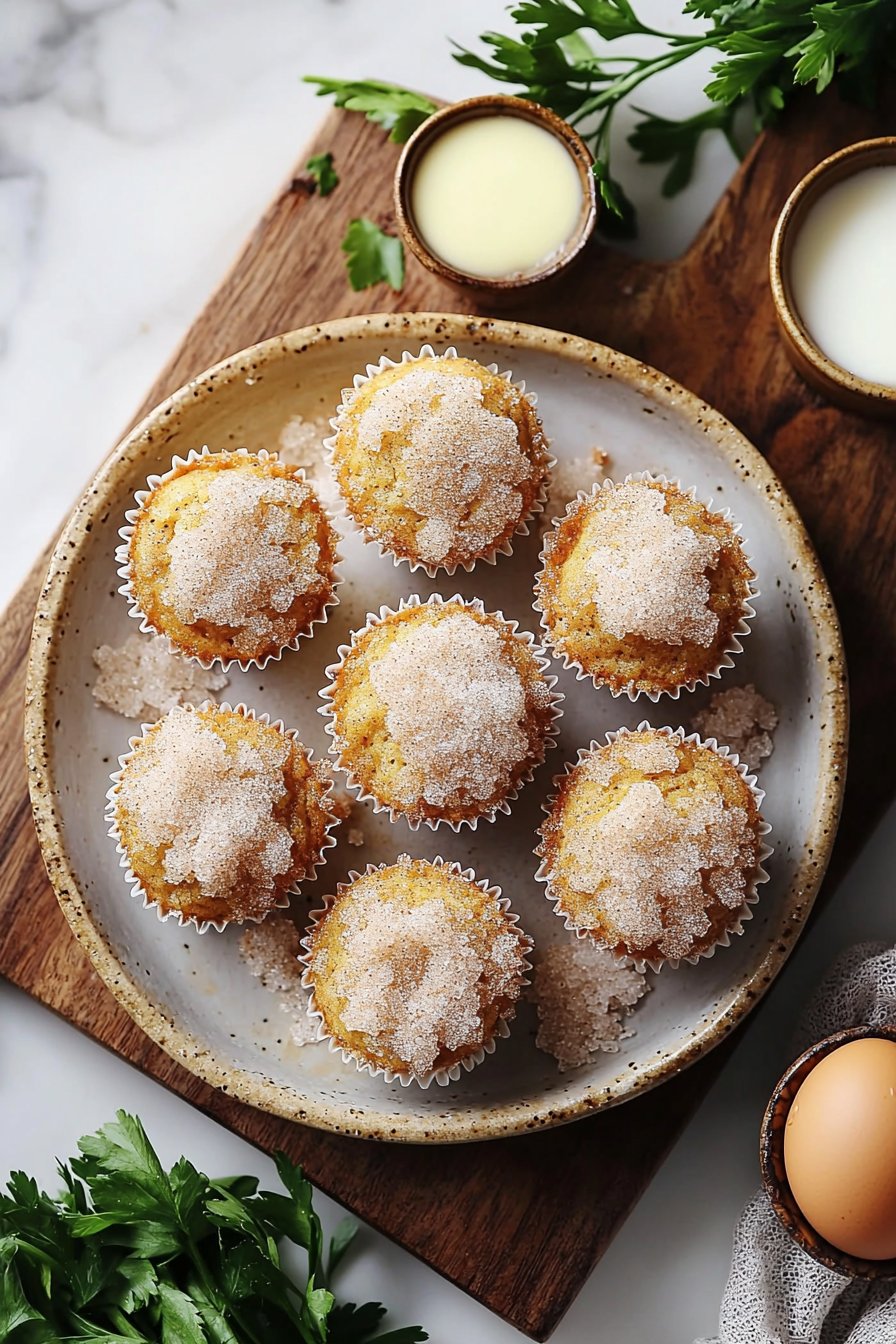 Mini Cinnamon Sugar Muffins