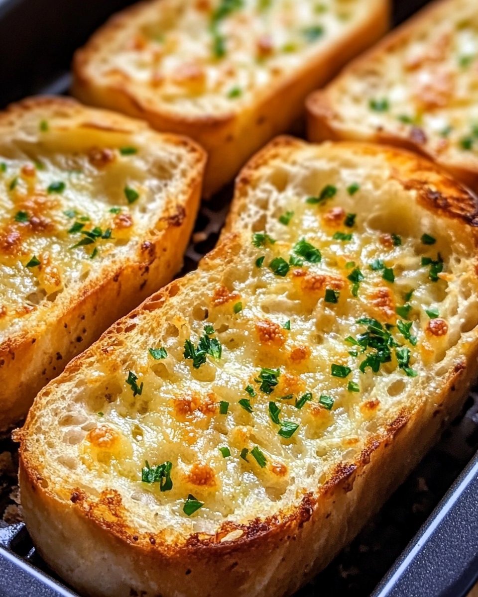 Knoblauchbrot aus dem Airfryer