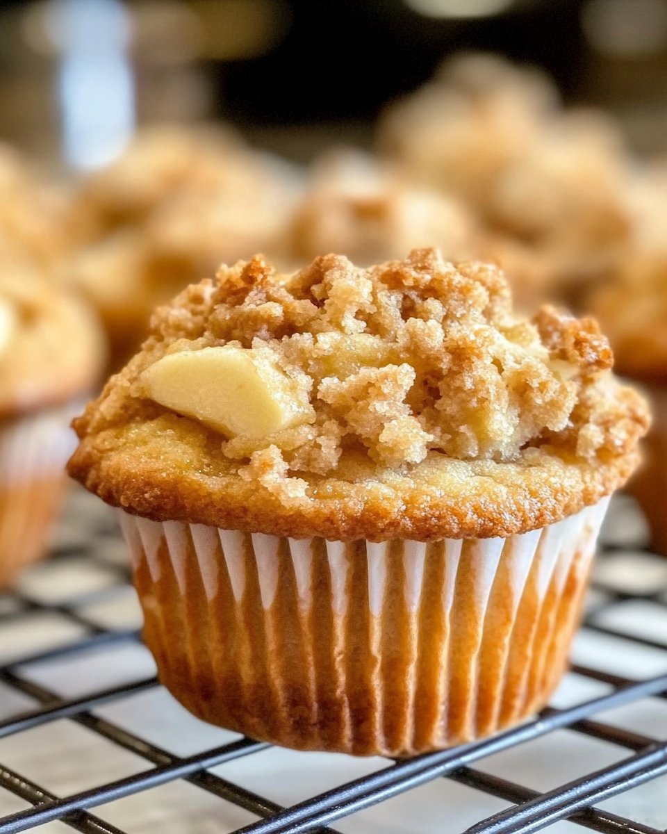 Apple Crumble Muffins