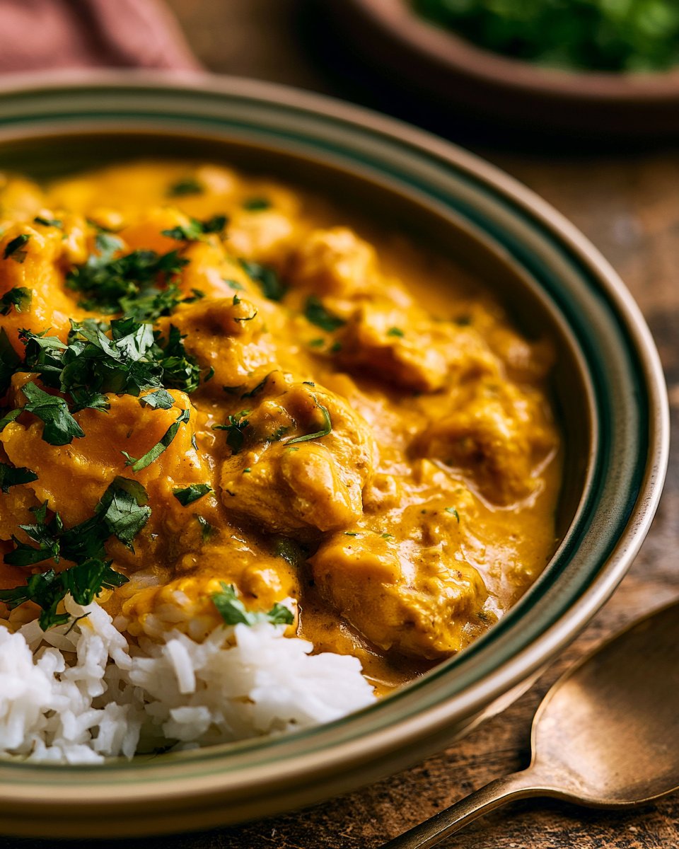 Pumpkin Curry with Chicken