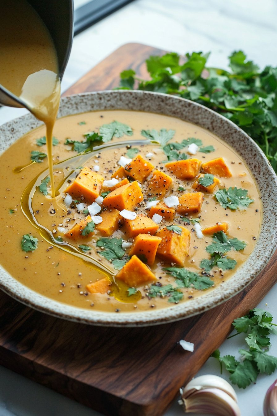 Curried Sweet Potato Soup