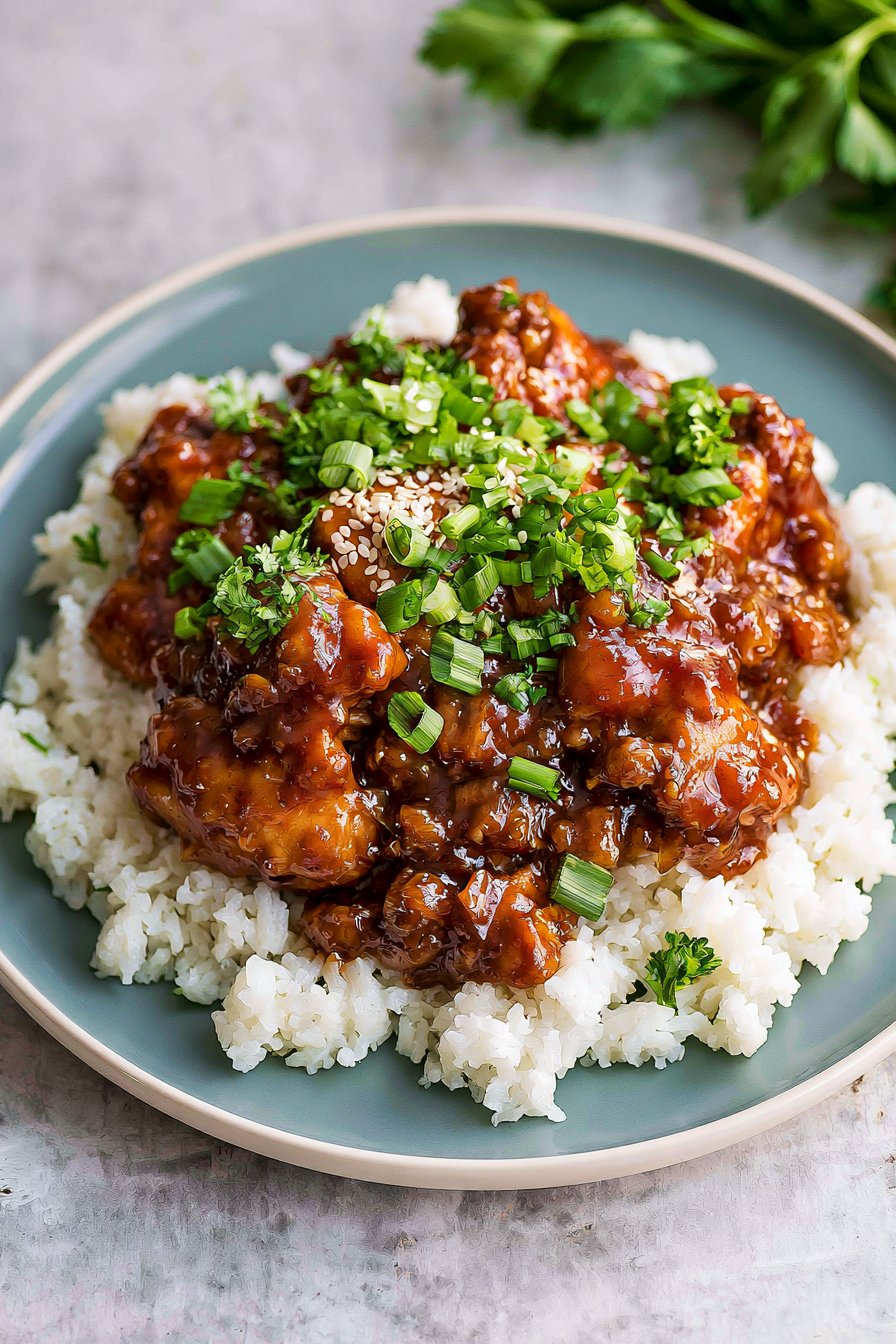 Slow Cooker Honey Garlic Chicken