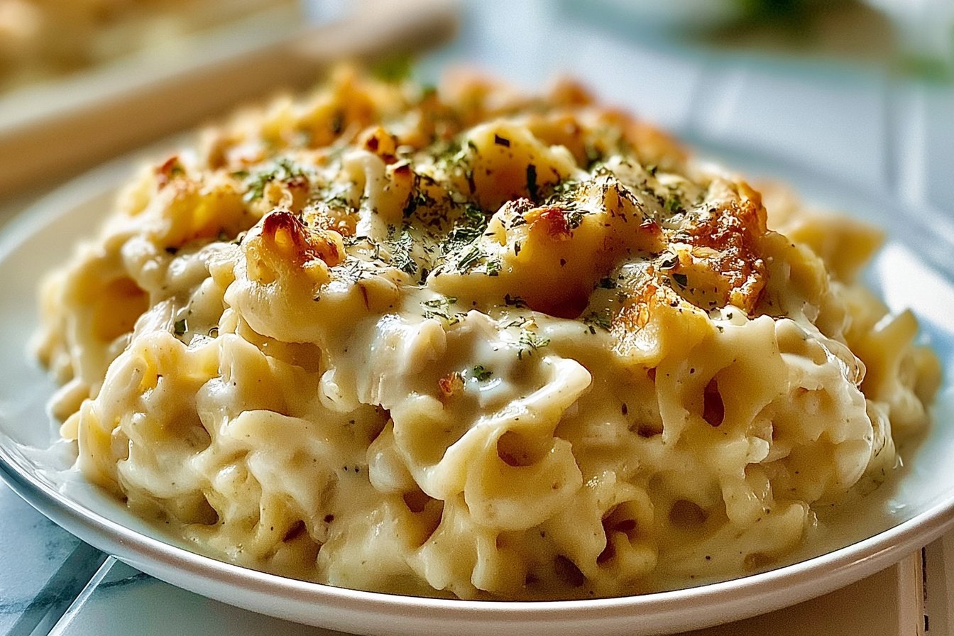 Chicken Noodle Casserole Recipe 2 Dolly’s Creamy Chicken Noodle Casserole
