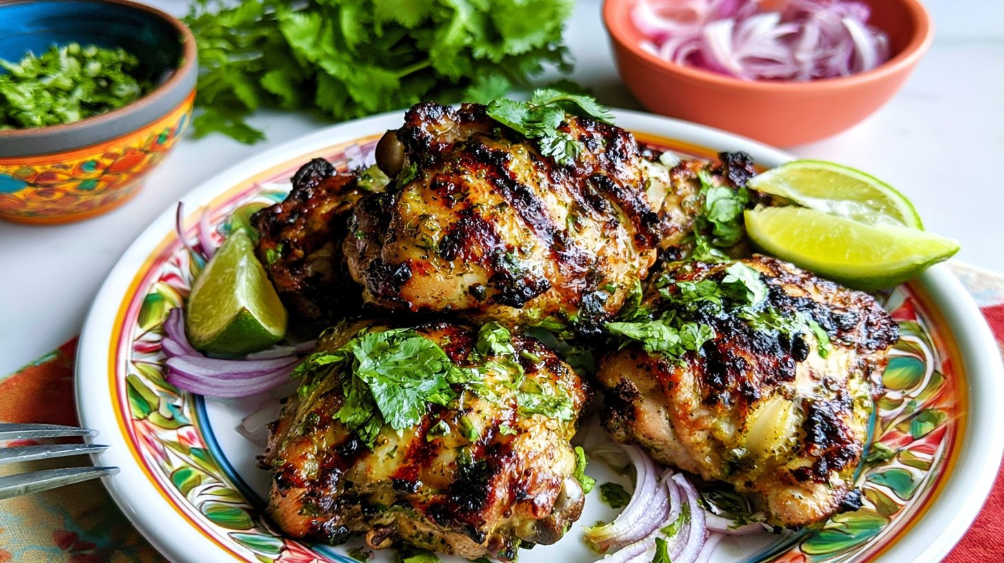 Cilantro Lime Chicken Thighs