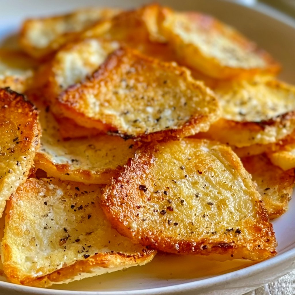 Cottage Cheese Crisps