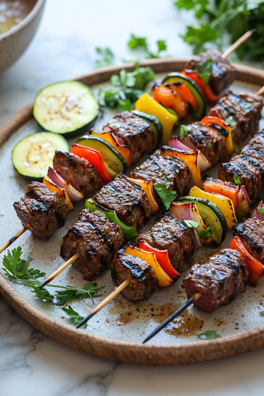 Grilled Steak Kabobs
