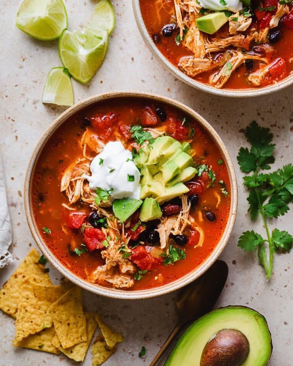 Chicken Fajita Soup