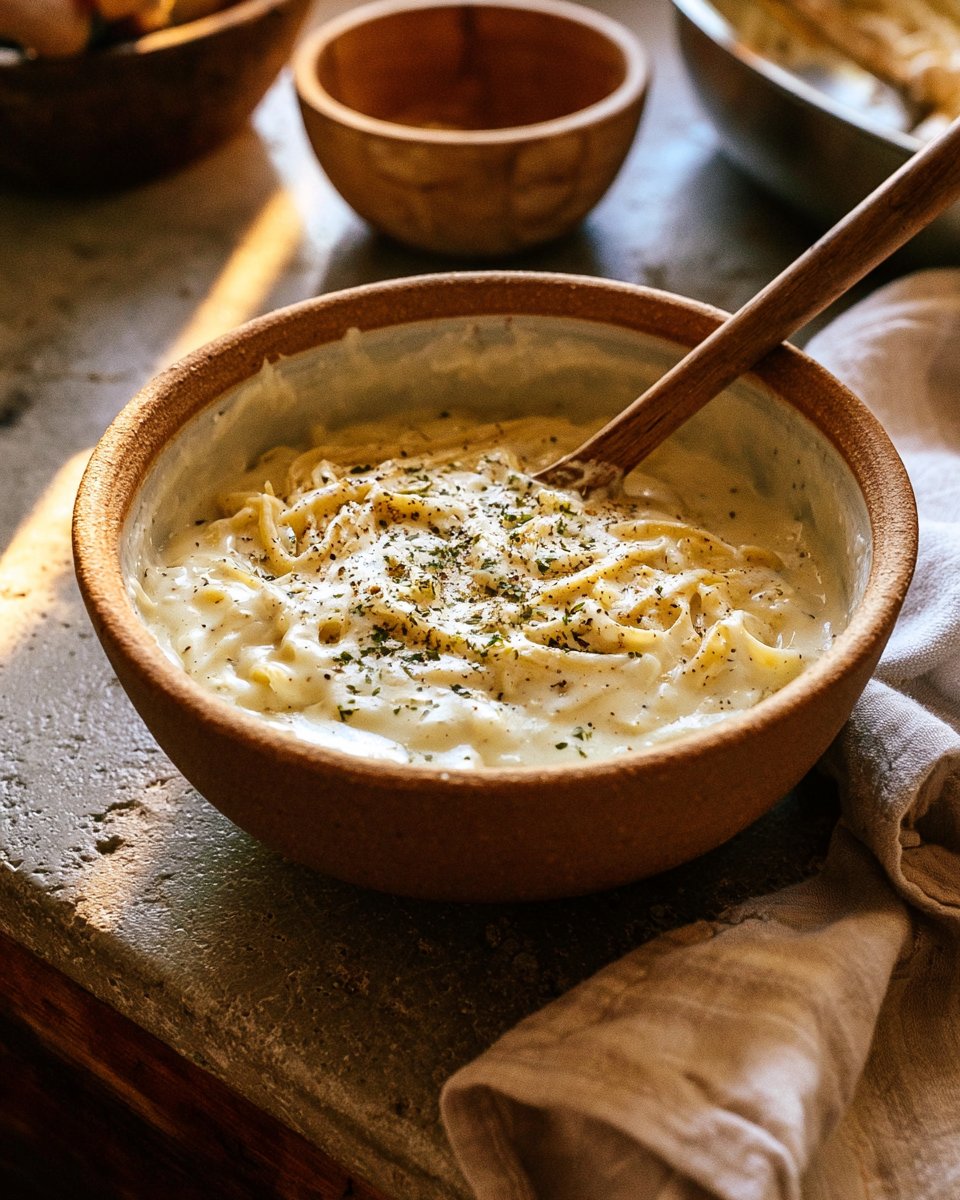 Homemade Alfredo Sauce