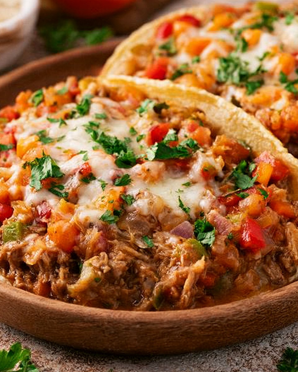 Slow Cooker Shredded Beef Tacos