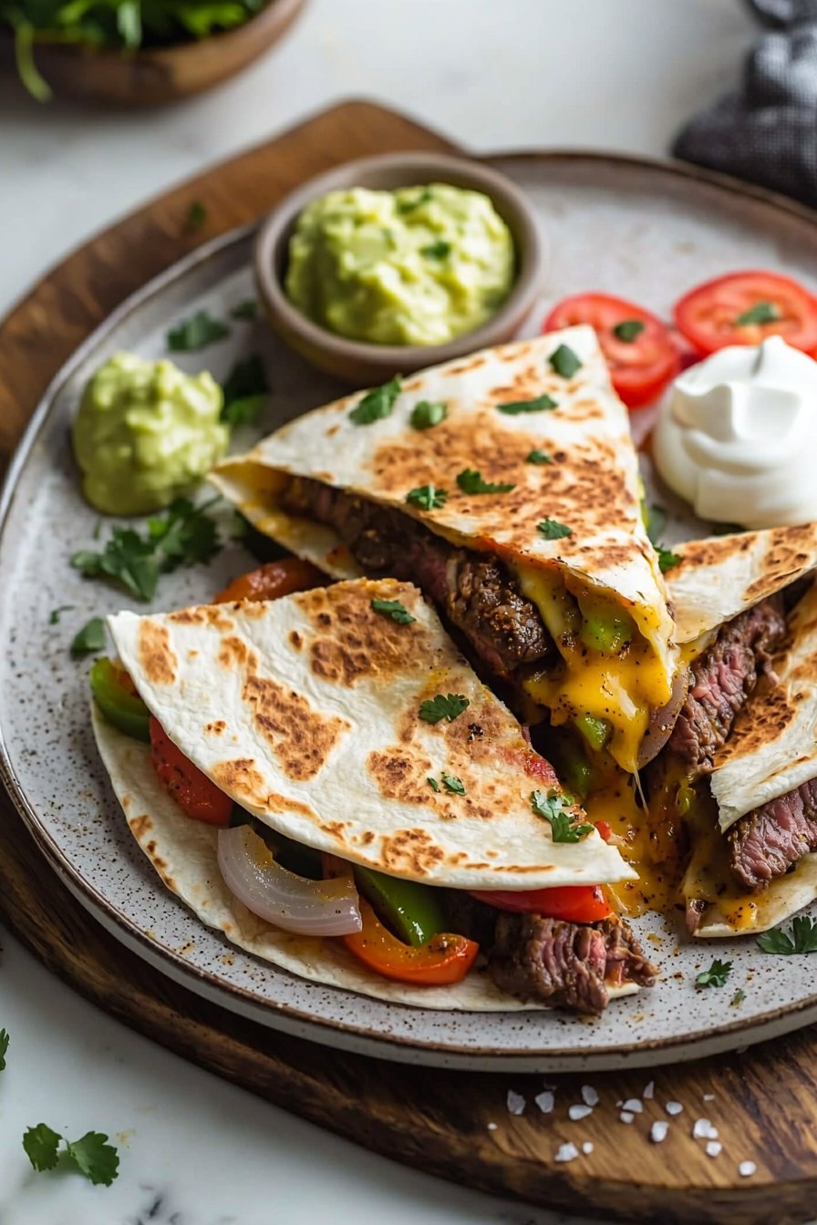 Steak Fajita Quesadillas