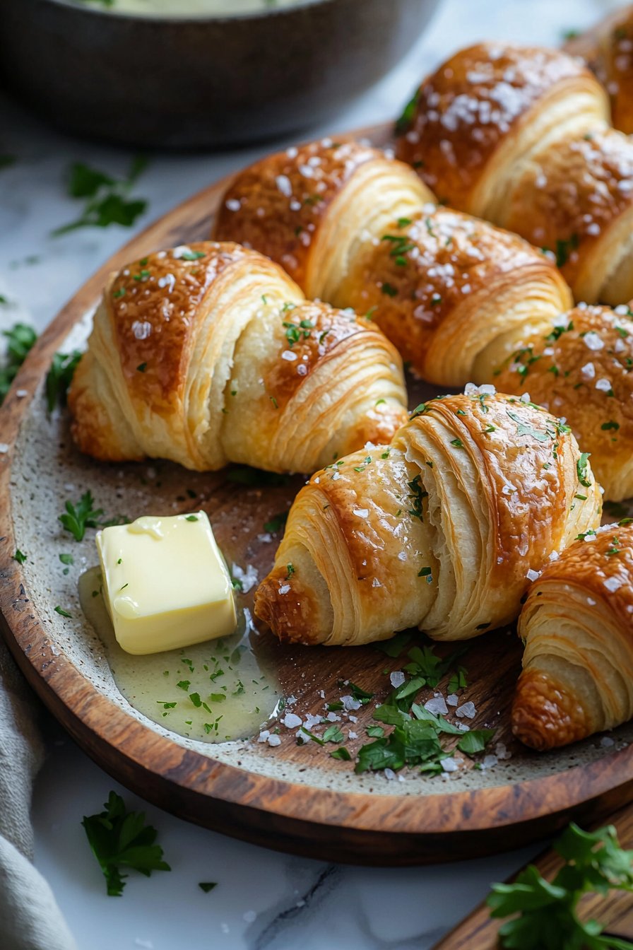 Croissant-Rollen