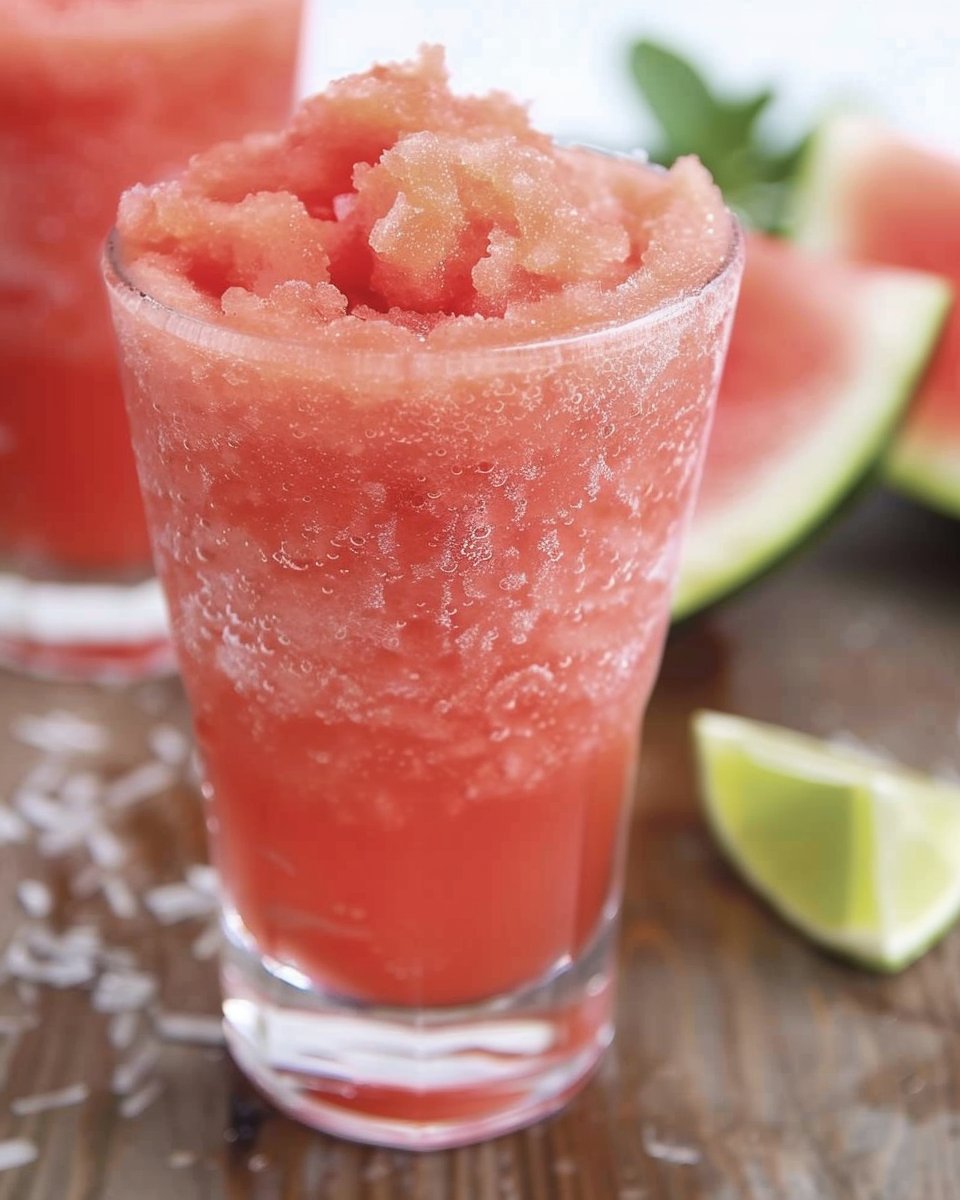 Frozen Watermelon Drink