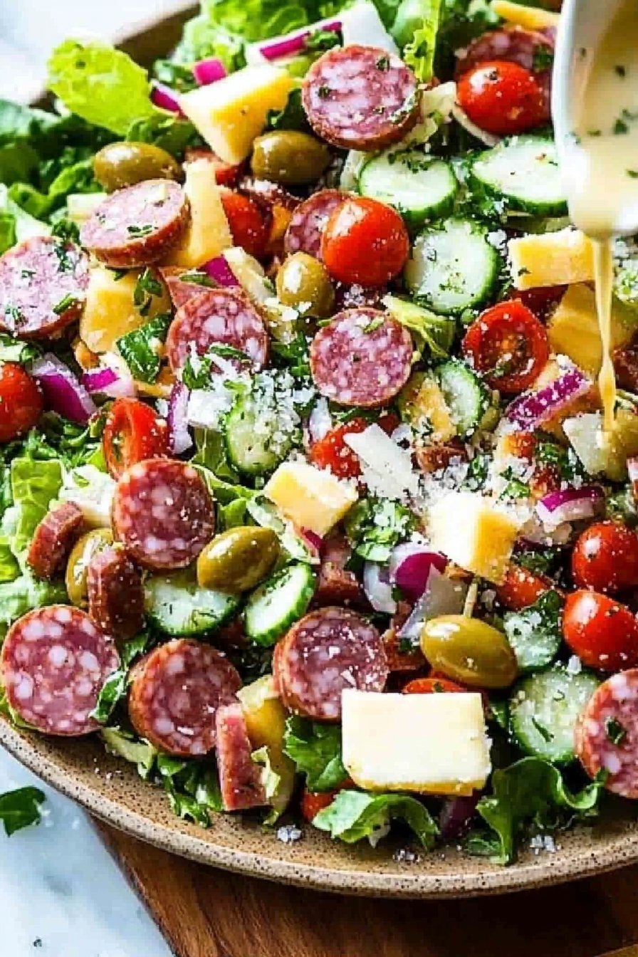 Best Italian Grinder Chopped Salad