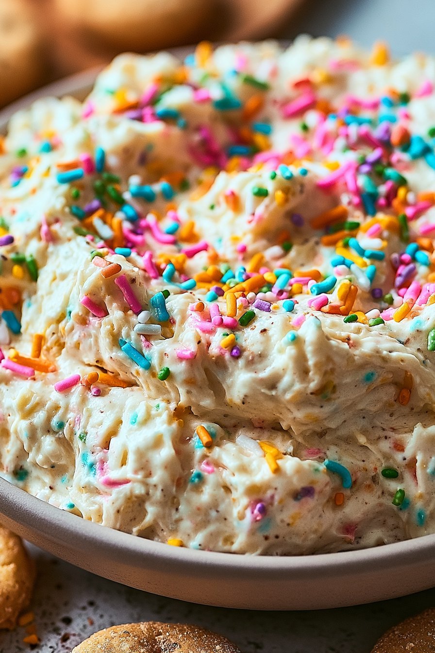 Funfetti Cake Batter Dip