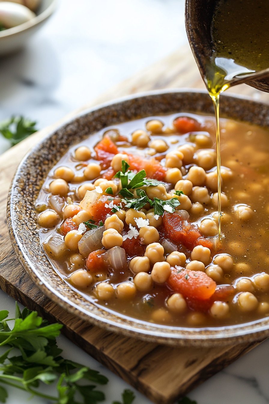Easy Garbanzo Bean Soup