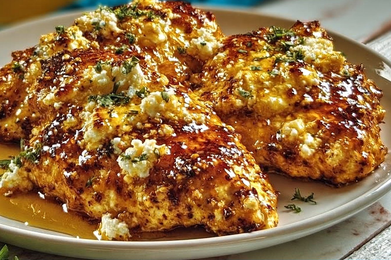 Hot Honey Feta Chicken