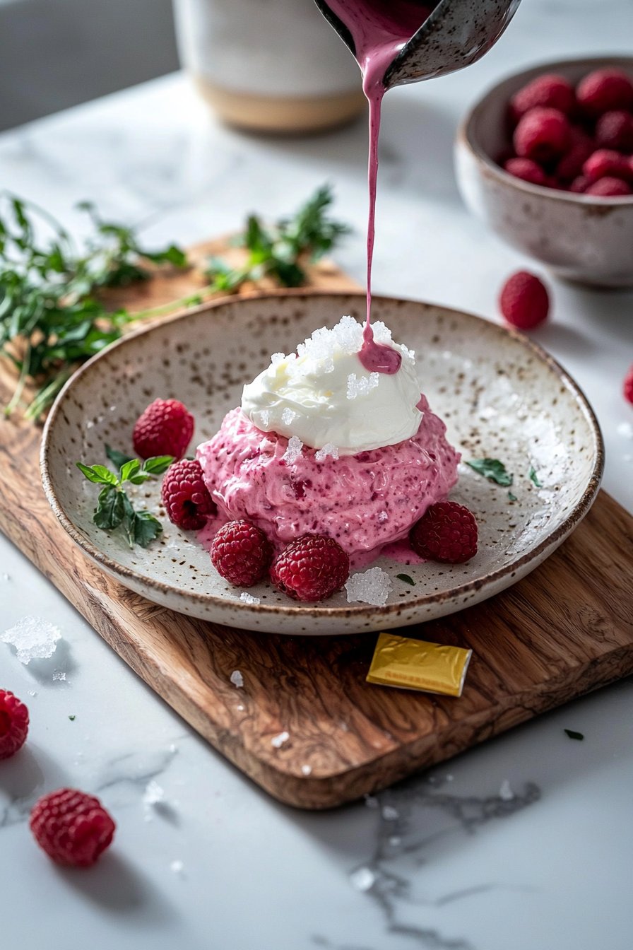 Fluffige Himbeer-Mousse