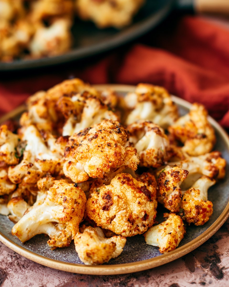 Caramelized Air Fryer Cauliflower