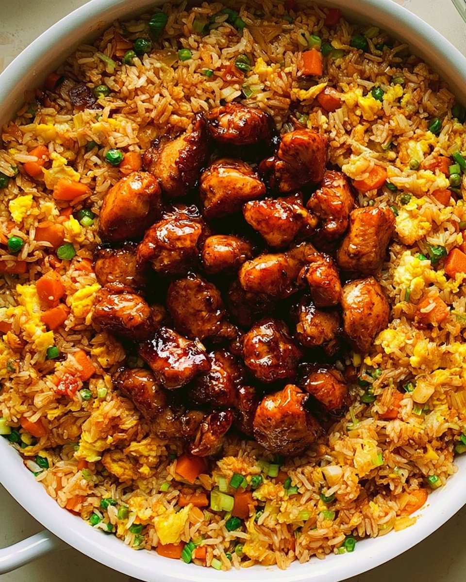 Bang Bang Chicken Fried Rice