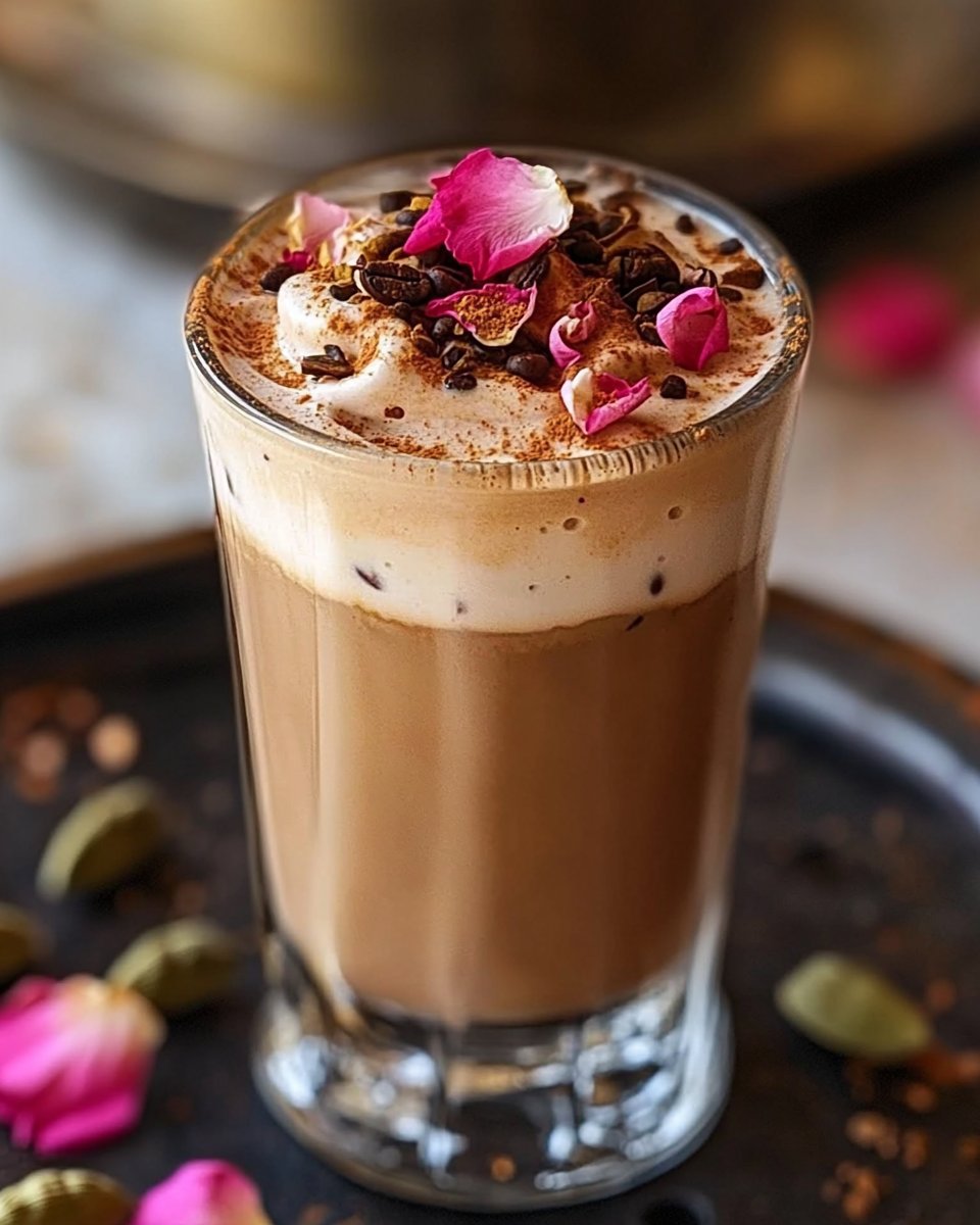Cardamom Rose Cold Foam Coffee