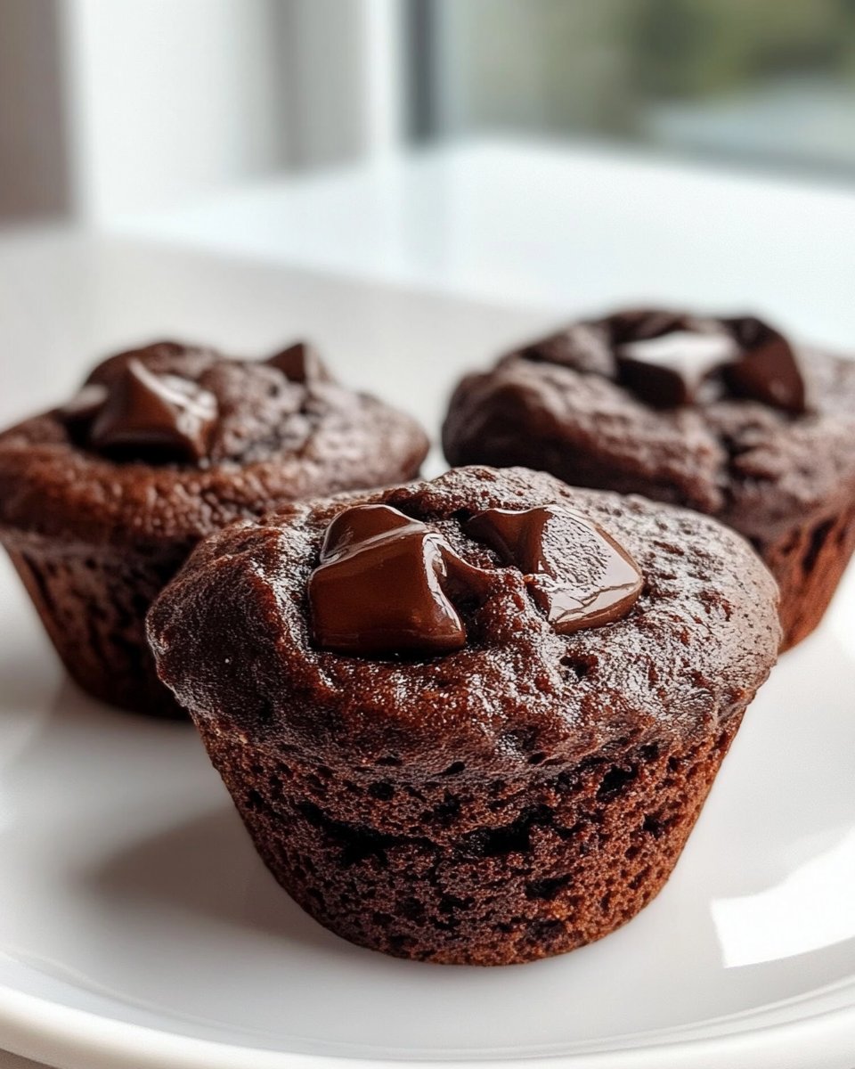 Saftige Air Fryer Schokoladen-Muffins in nur 15 Minuten