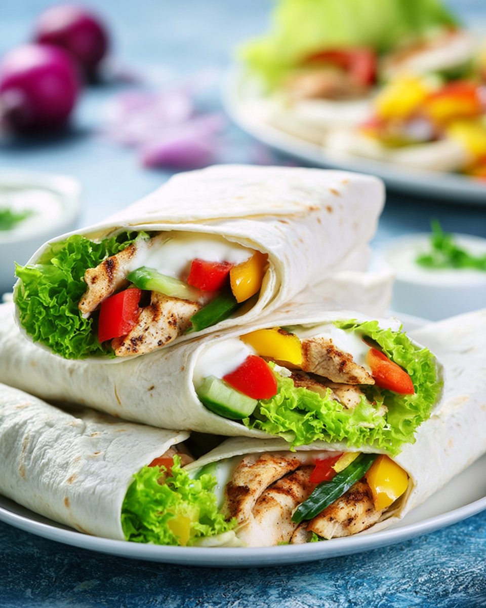 Tortilla z kurczakiem