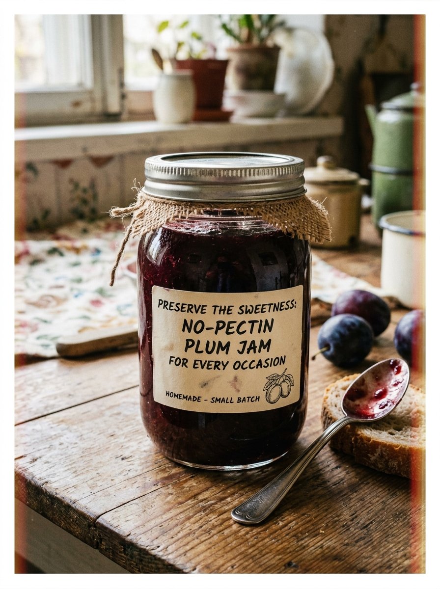 Preserve the Sweetness: No-Pectin Plum Jam for Every Occasion