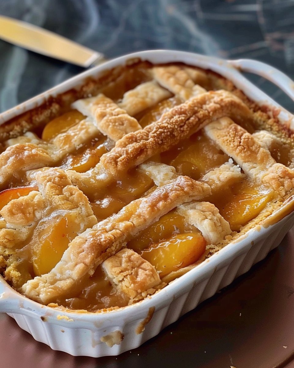 Southern Peach Cobbler