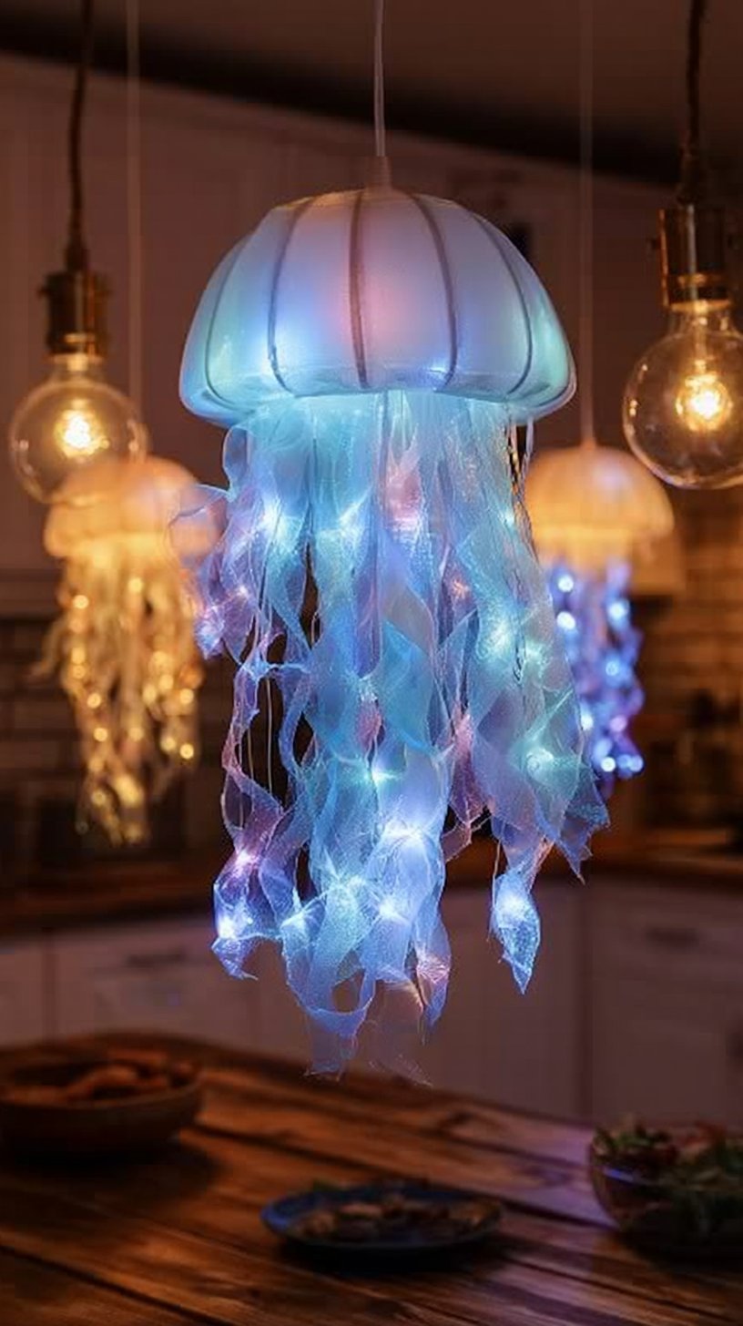 How to Make a Jellyfish Out of Ribbon