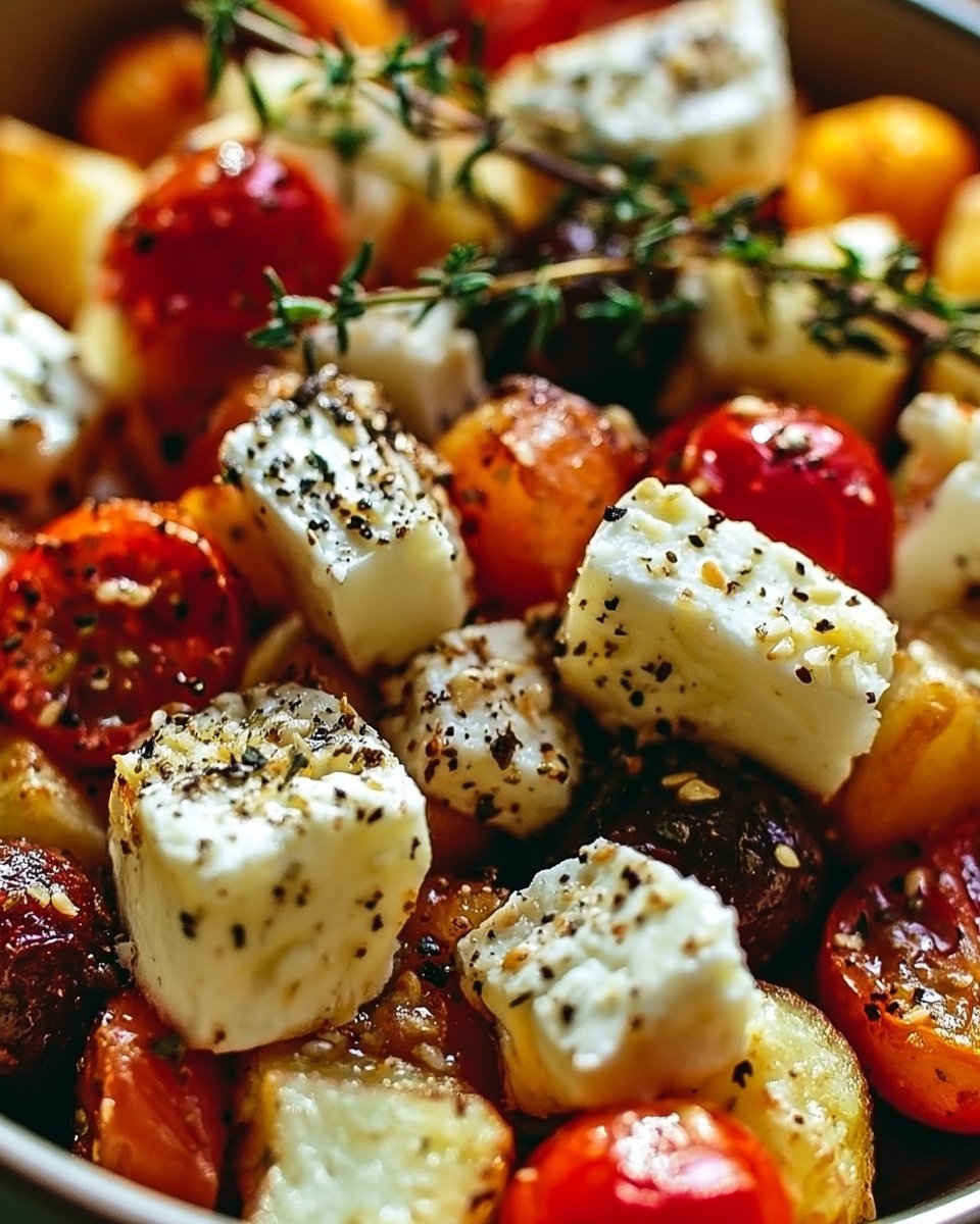 Köstliches Feta Kartoffeln Ofengemüse: Einfach und Gesund!