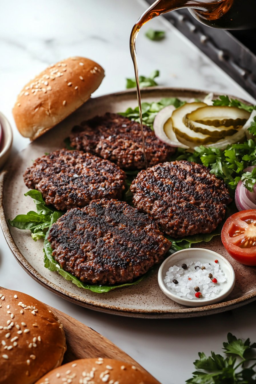 Homemade Beef Burger Patties