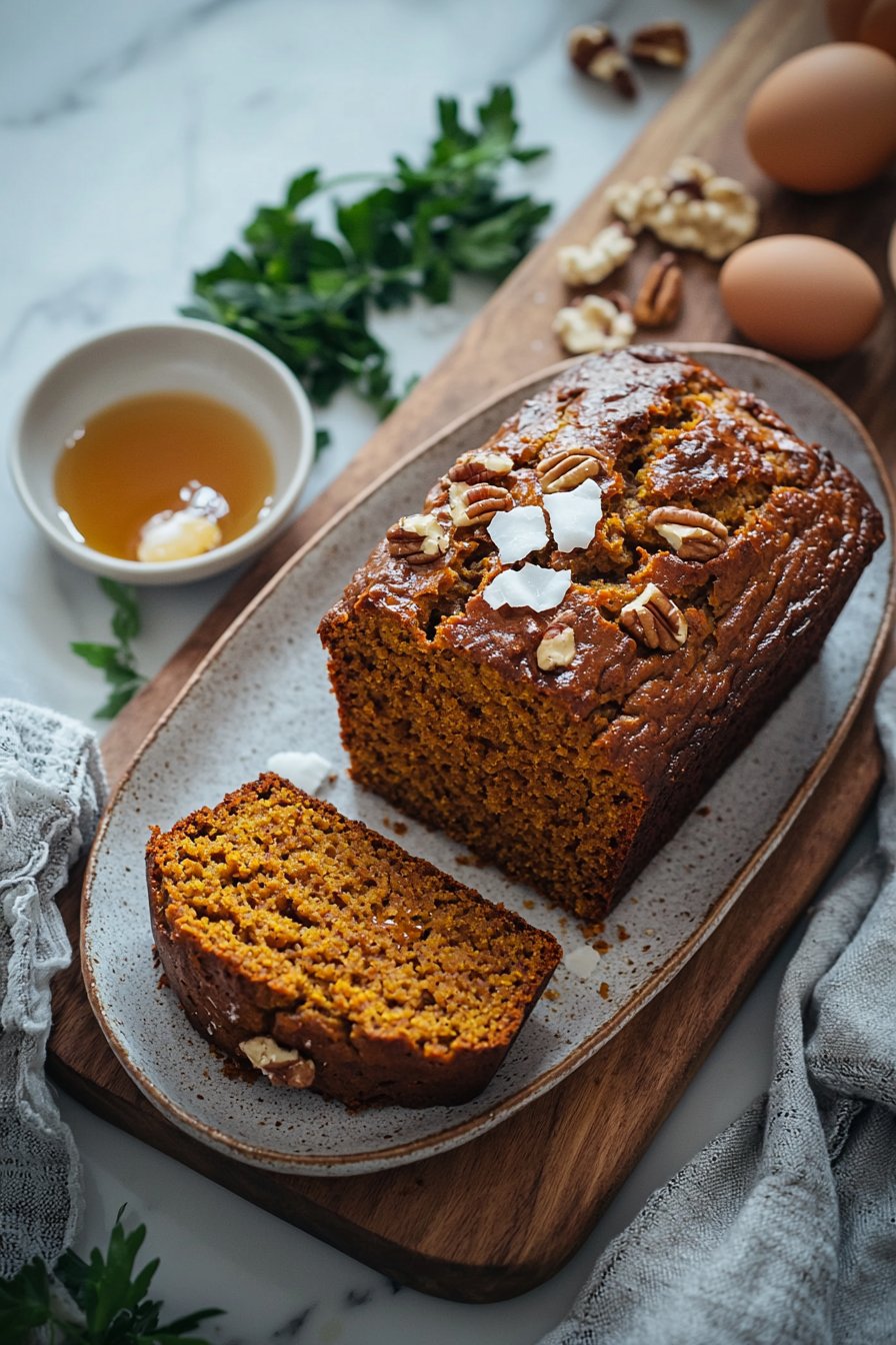 Healthy Pumpkin Bread