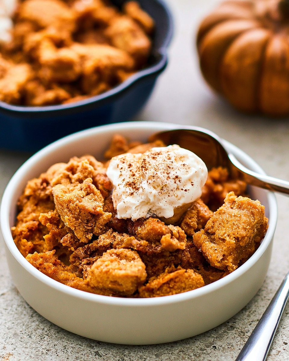 Crockpot Pumpkin Crumble