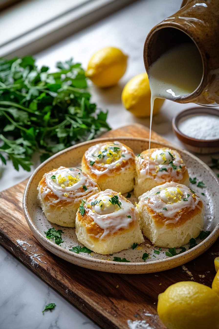 Lemon Sweet Rolls