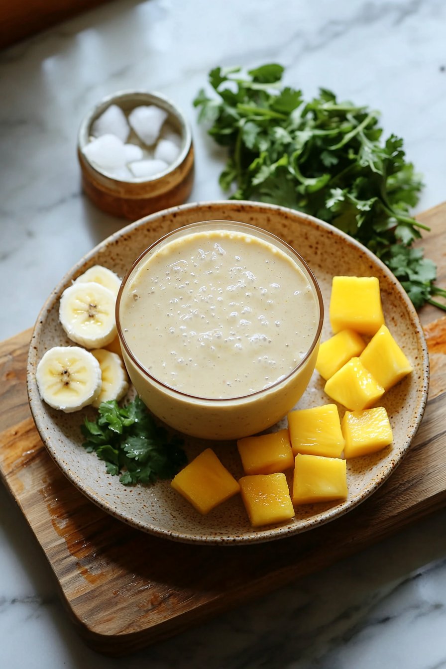Tropischer Frucht-Smoothie