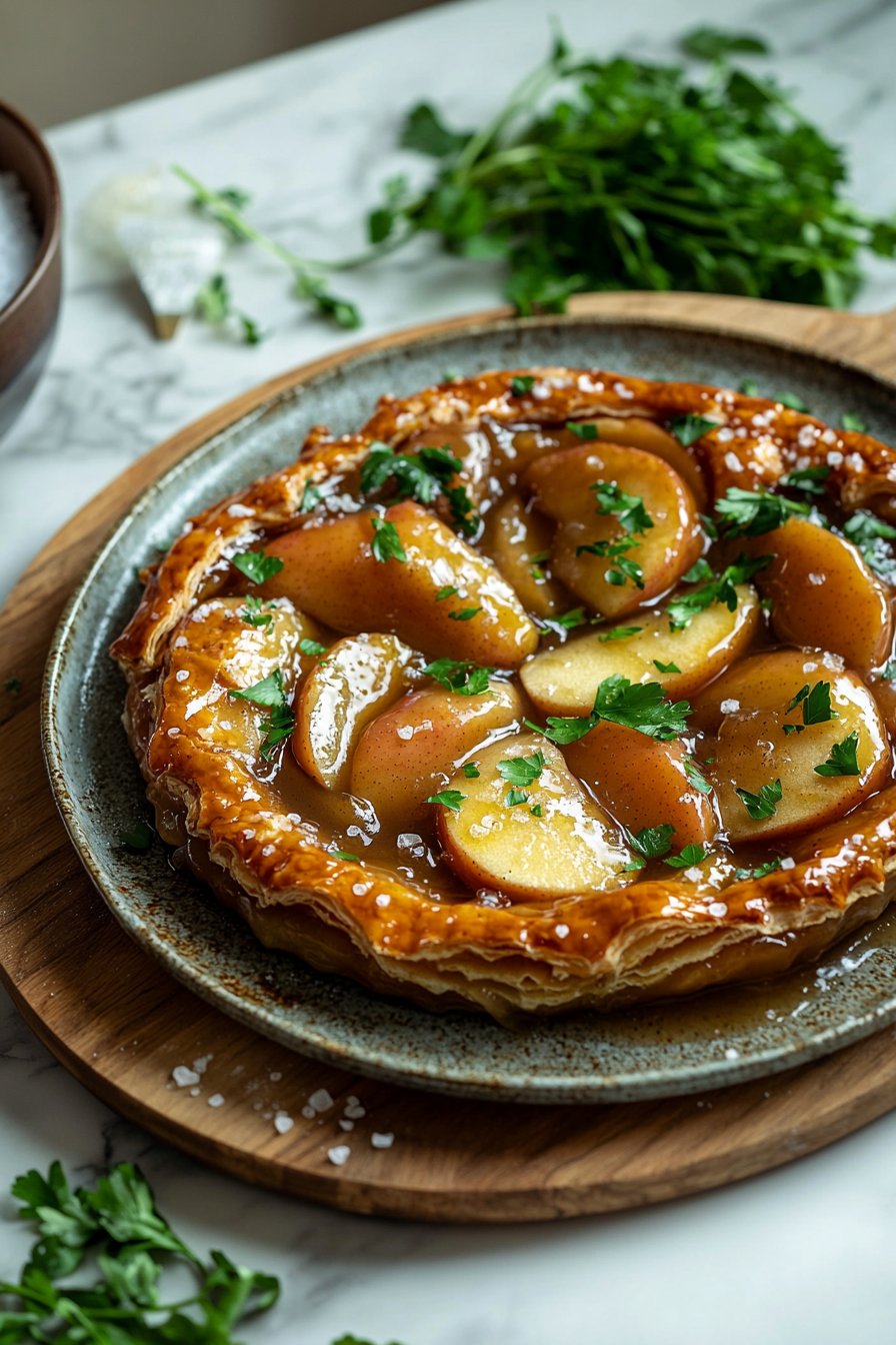 Upside-Down Apple Tart