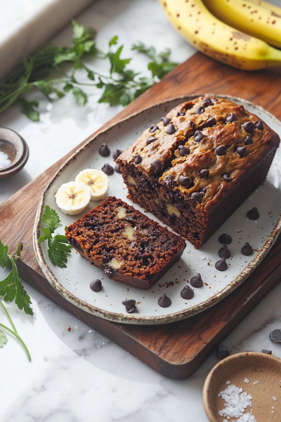 Mini Chocolate Chip Banana Bread