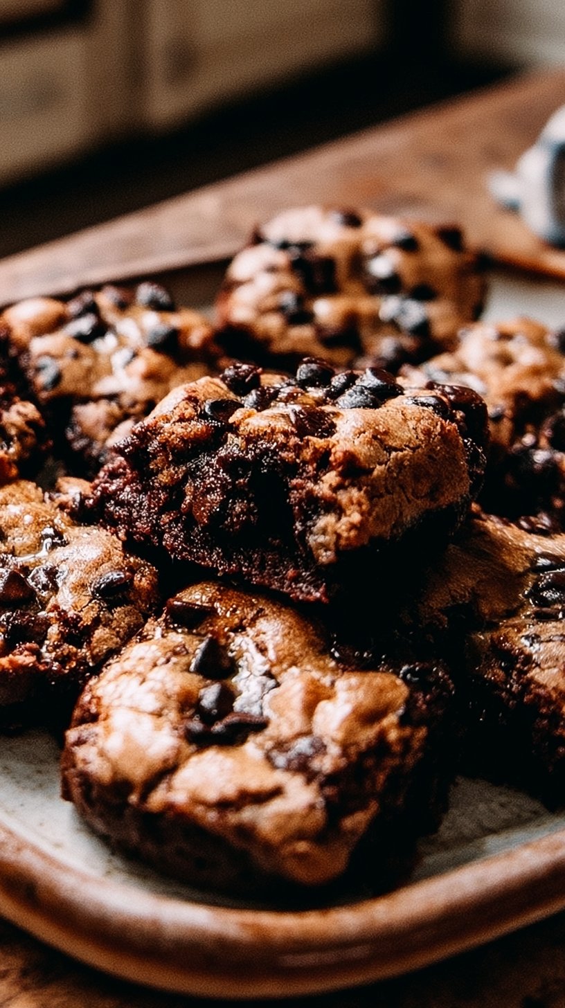 Braune Butter Brookies