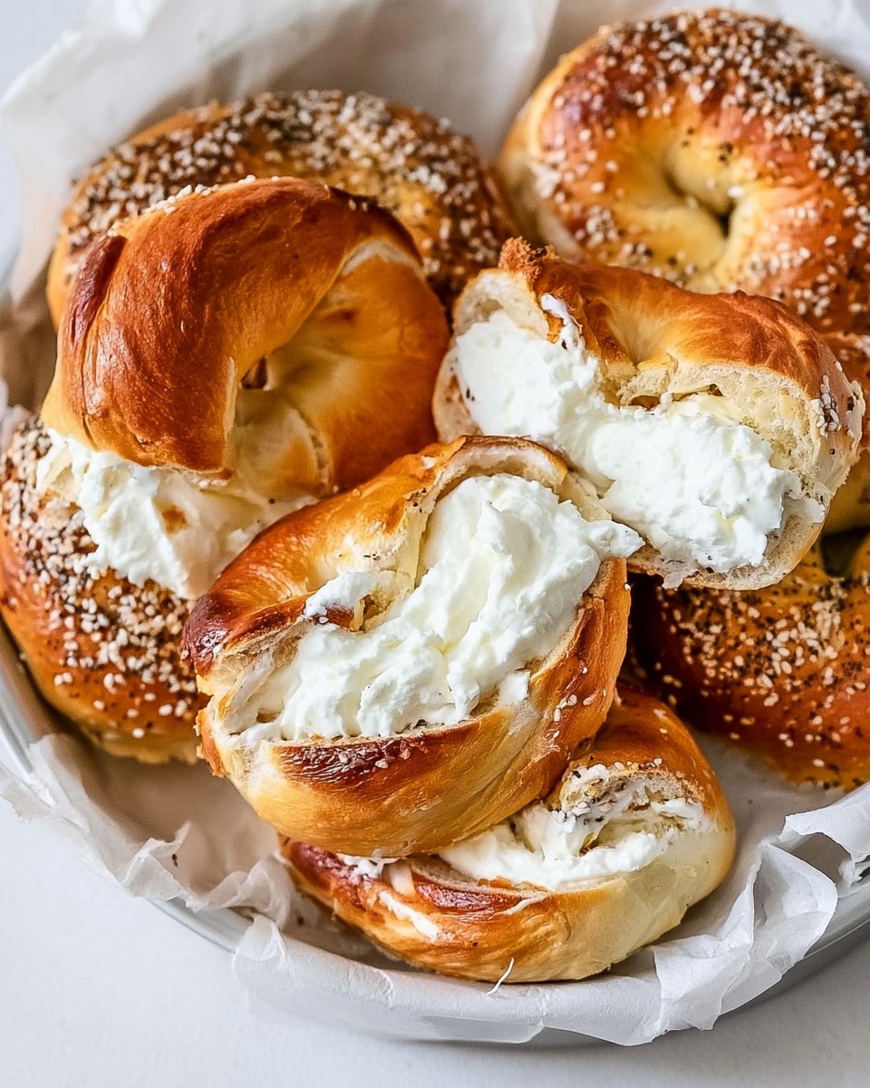 High-Protein Air Fryer Bagels
